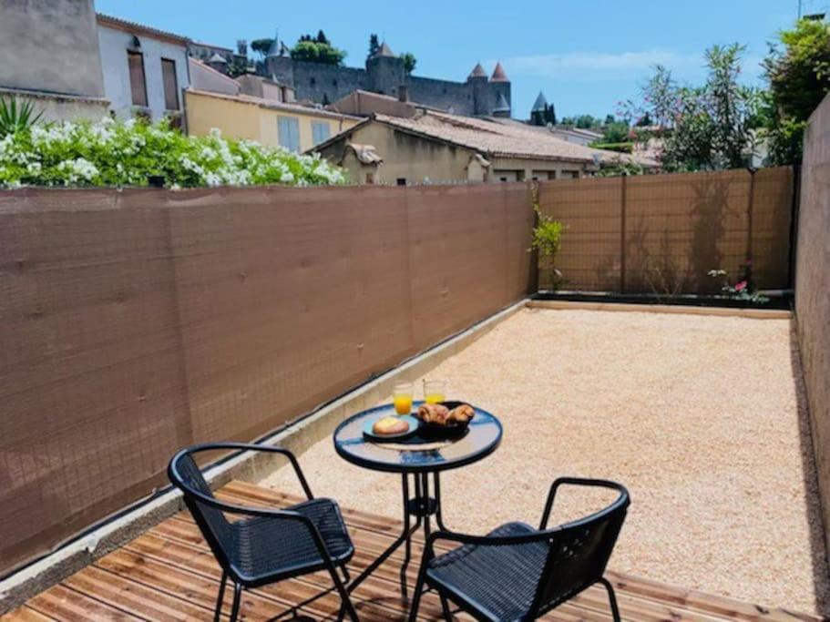 Studio Du Chateau Climatisee カルカソンヌ エクステリア 写真